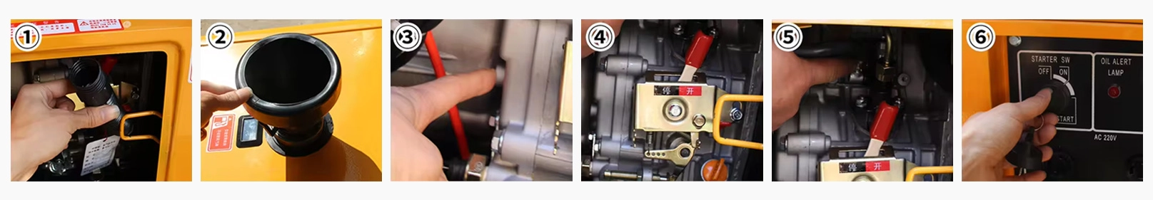 FONCTIONNEMENT DU GÉNÉRATEUR 5KVA FONCTIONNEMENT DU GÉNÉRATEUR 5KVA