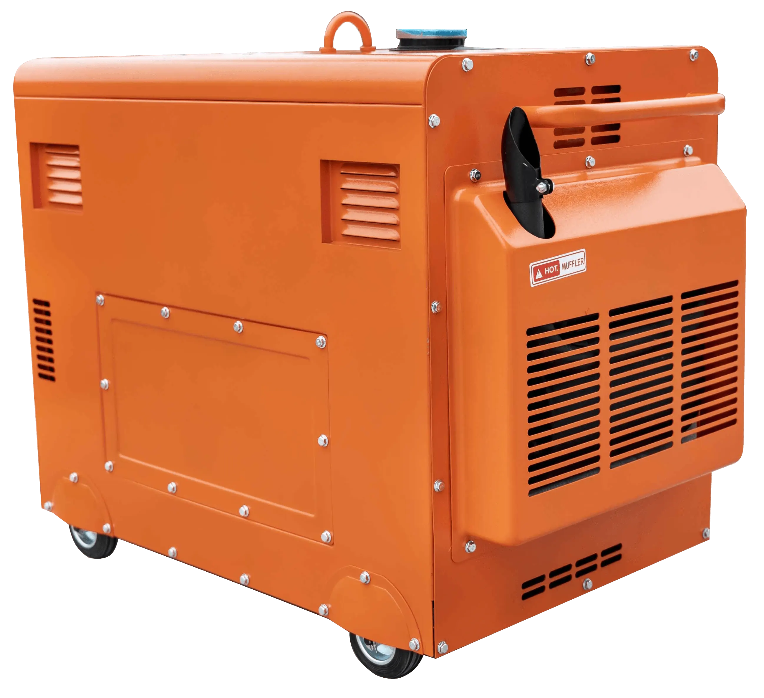 G&eacute;n&eacute;rateur diesel silencieux 5kVA &ndash; refroidi par air | EM&Eacute;E