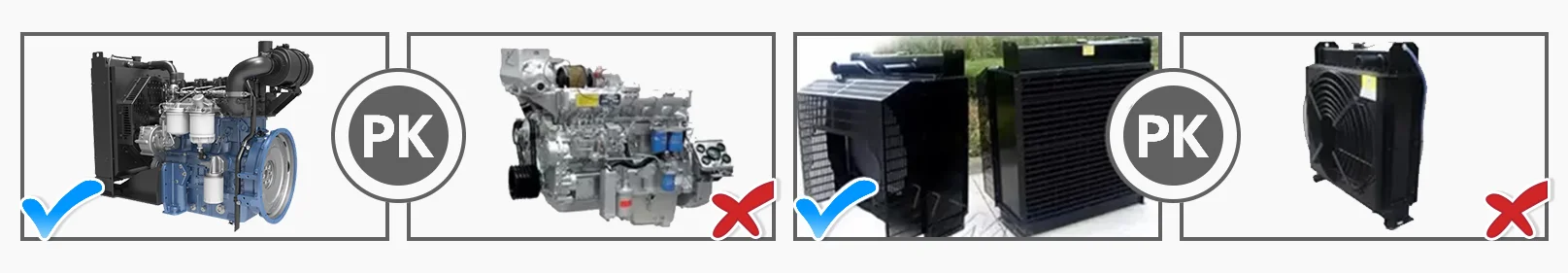 Générateurs à moteur commercial